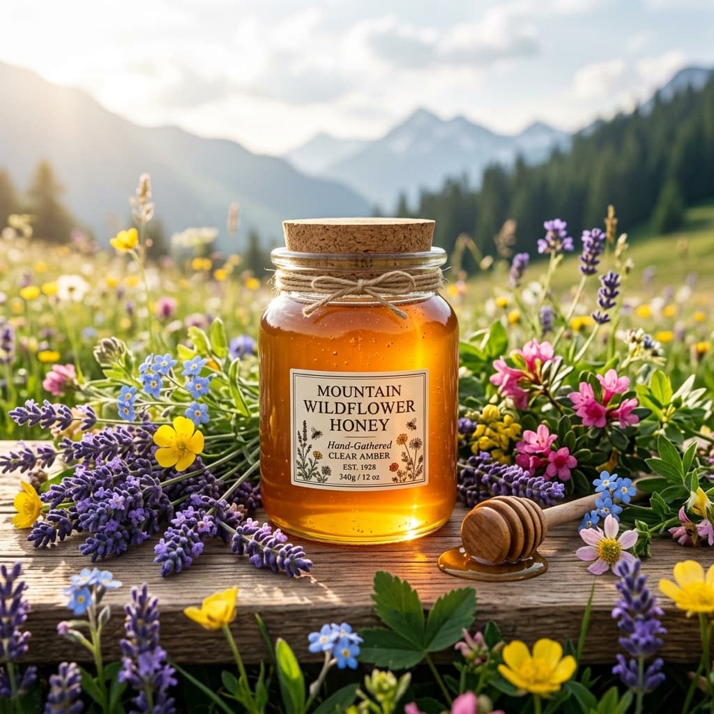 Miel de Fleurs Sauvages de Montagne